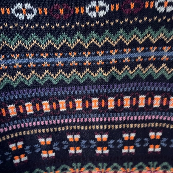 Chaps Fair Isle Knit Sweater, Medium - Picture 3 of 6